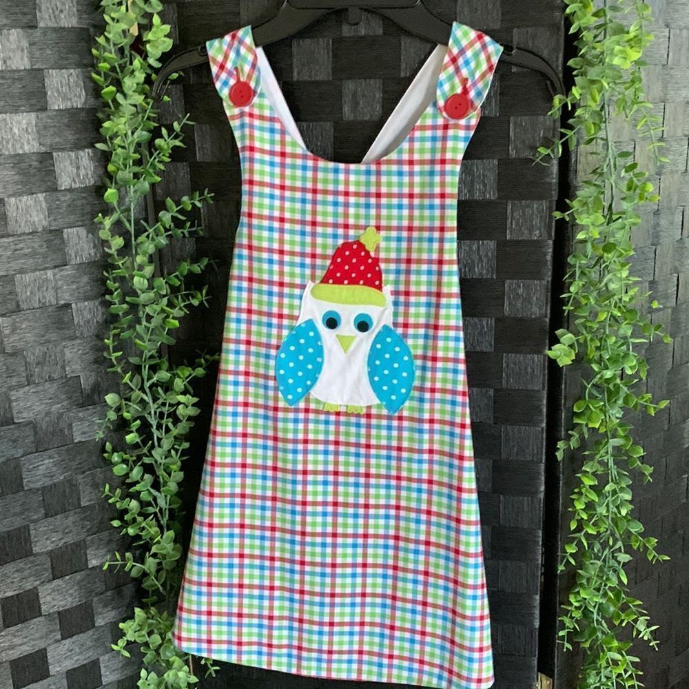 Kelly's kids size 5–6 dress.  Perfect with tights or biker/panty shorts